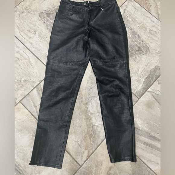 💥Vintage Leather/Maurice Sassoon💥Women’s pants - Picture 1 of 8